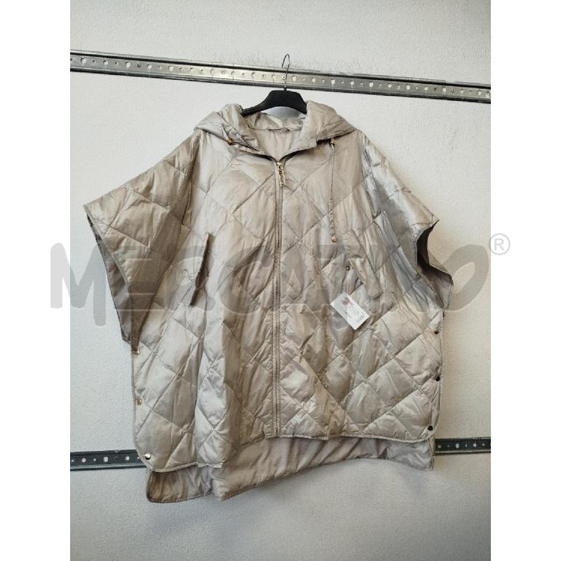 GIACCA DONNA A MANTELLA BEIGE TOY G  | Mercatino dell'Usato Albenga 1