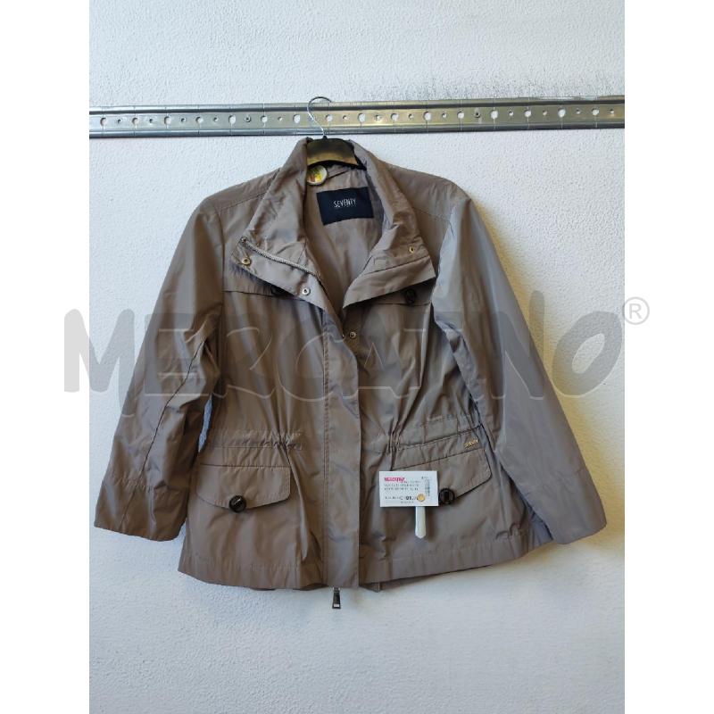 GIACCA DONNA BEIGE A VENTO SEVENTY | Mercatino dell'Usato Albenga 1