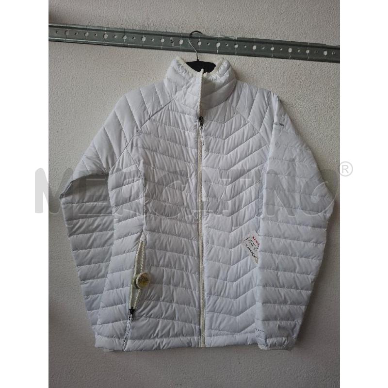 GIACCA DONNA BIANCO COLUMBIA  | Mercatino dell'Usato Albenga 1