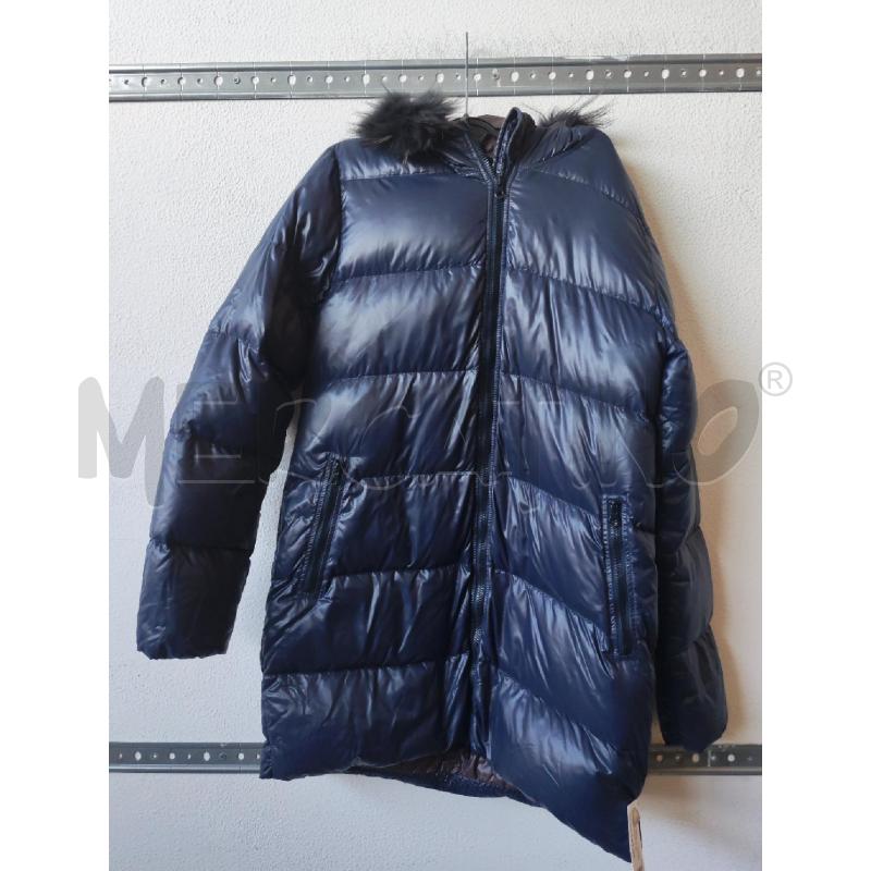 GIACCA DONNA BLU LUCIDO DUVETICA | Mercatino dell'Usato Albenga 1
