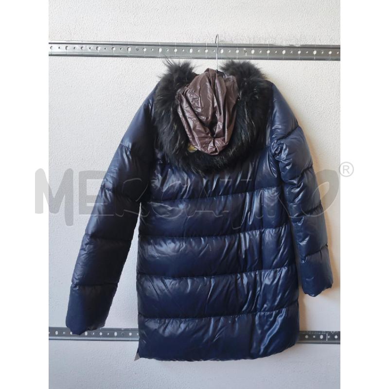 GIACCA DONNA BLU LUCIDO DUVETICA | Mercatino dell'Usato Albenga 2