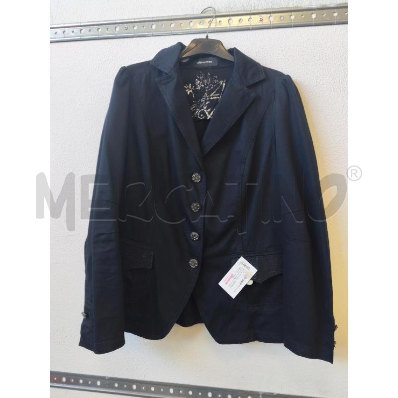 GIACCA DONNA CLASSICA LEGGERA NERO ELENA MIRO  | Mercatino dell'Usato Albenga 1