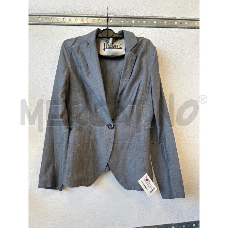 GIACCA DONNA CLASSICO GRIGIO HERNO | Mercatino dell'Usato Albenga 1