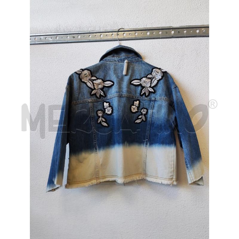 GIACCA DONNA JEANS TWINSET BIANCO FIORI  | Mercatino dell'Usato Albenga 2