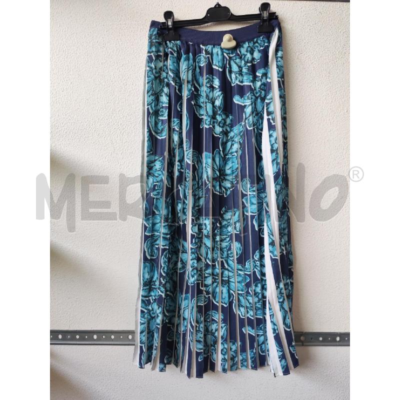 GIACCA DONNA LUNGO FANTASIA AZZ BLU TWIN SET | Mercatino dell'Usato Albenga 2
