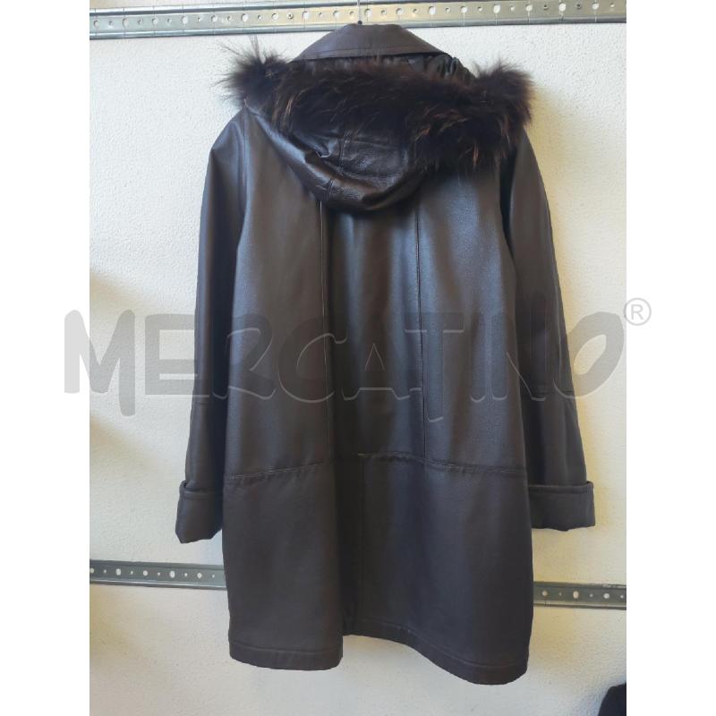 GIACCA DONNA MARRONE VERA PELLE PRIVILEGI | Mercatino dell'Usato Albenga 2