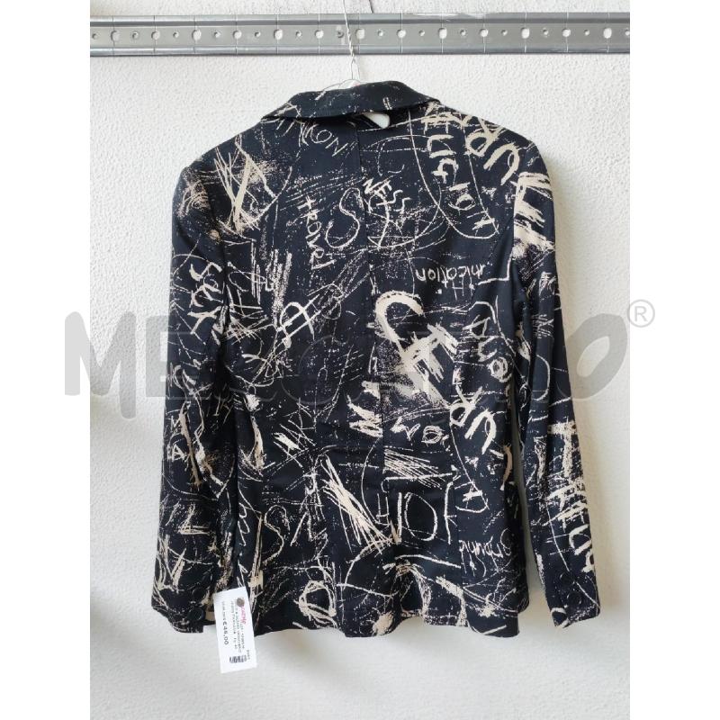 GIACCA DONNA MOSCHINO JEANS FANTASIA BIANCO BEIGE | Mercatino dell'Usato Albenga 2
