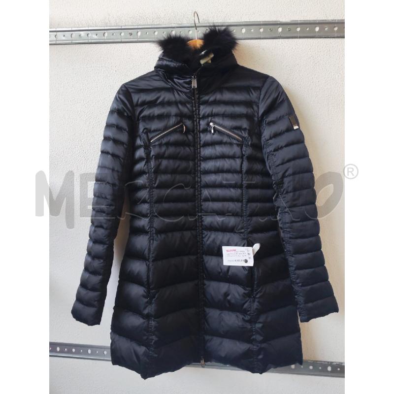 GIACCA DONNA NERO VERO PELO VOLPE AZZ GEOSPIRIT | Mercatino dell'Usato Albenga 1