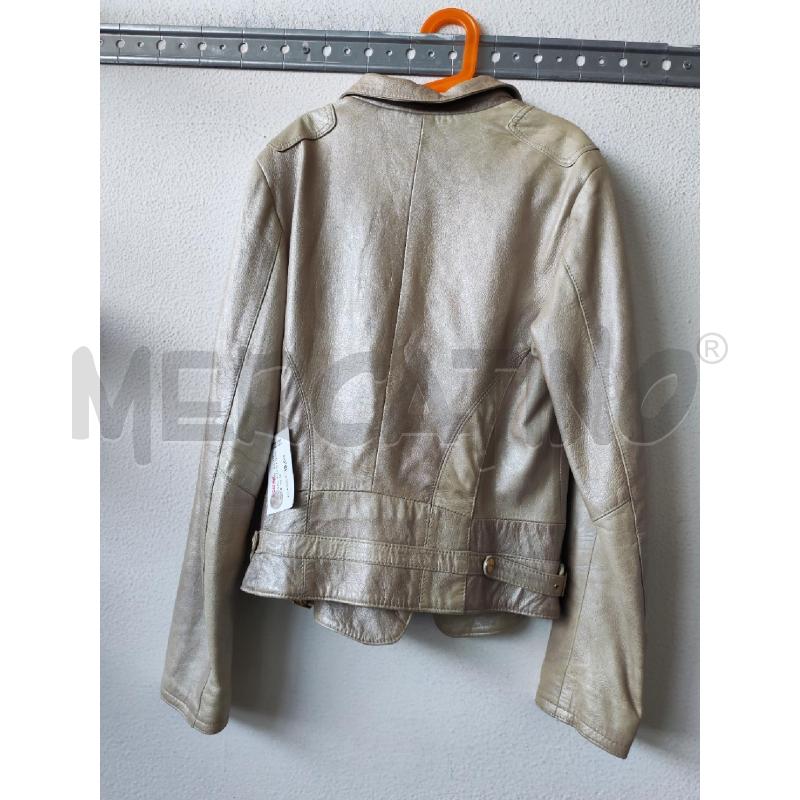 GIACCA DONNA ORO VERA PELLE | Mercatino dell'Usato Albenga 2
