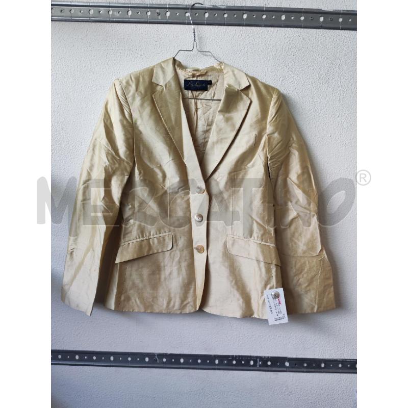 GIACCA DONNA SETA BEIGE LUISA SPAGNOLI | Mercatino dell'Usato Albenga 1