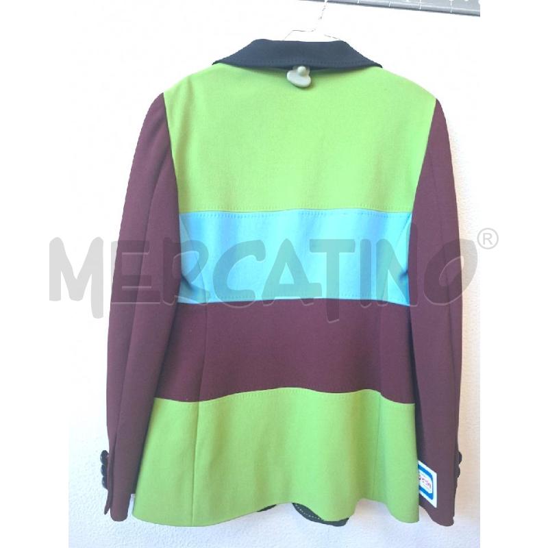 GIACCA DONNA TAGLIO CLASSICO AMARANTO AZZ VERDE MOSCHINO COUTURE | Mercatino dell'Usato Albenga 2