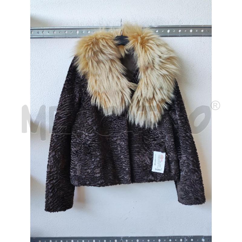 GIACCA DONNA TAGLIO CLASSICO MARRONE MAX MARA COLLO VERO PELO  | Mercatino dell'Usato Albenga 1