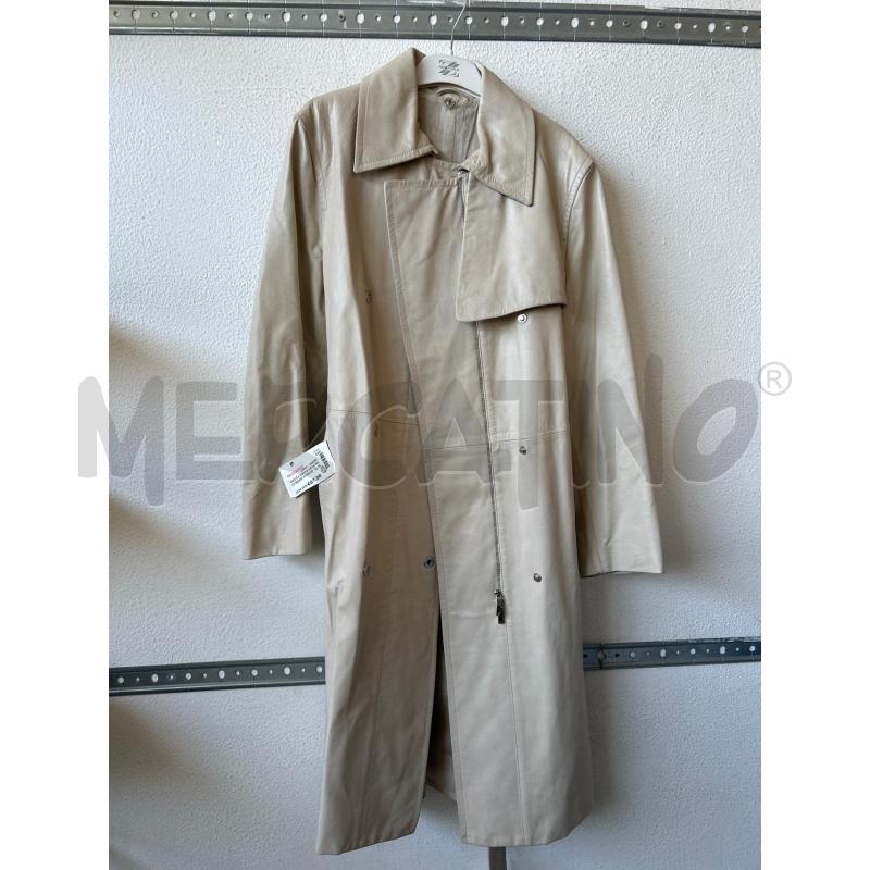 GIACCA DONNA VERA PELLE BEIGE INTREND  | Mercatino dell'Usato Albenga 1