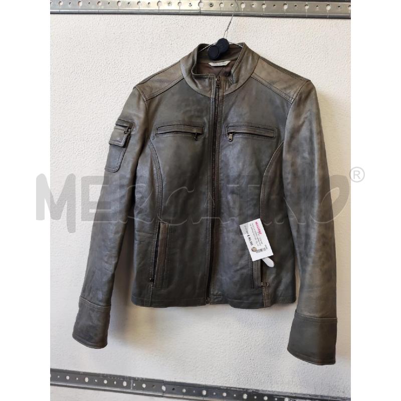 GIACCA DONNA VERA PELLE GRIGIO BAYSIDE  | Mercatino dell'Usato Albenga 1