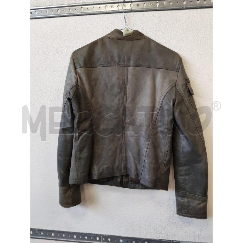 GIACCA DONNA VERA PELLE GRIGIO BAYSIDE  | Mercatino dell'Usato Albenga 2