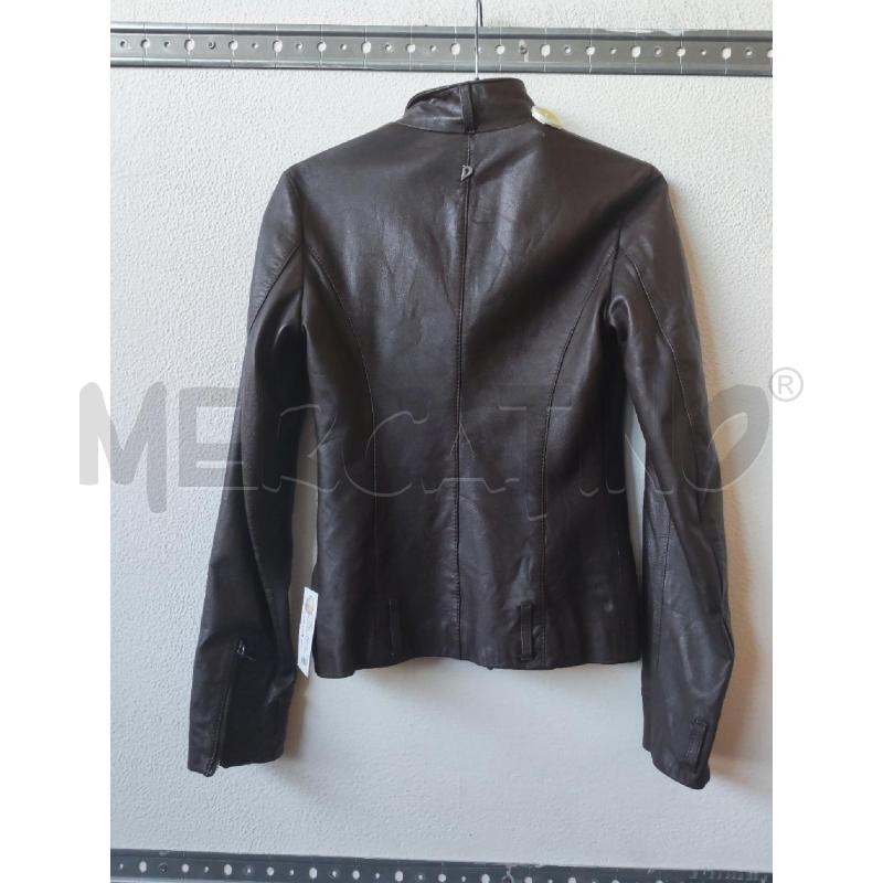 GIACCA DONNA VERA PELLE MARRONE DONDUP | Mercatino dell'Usato Albenga 2