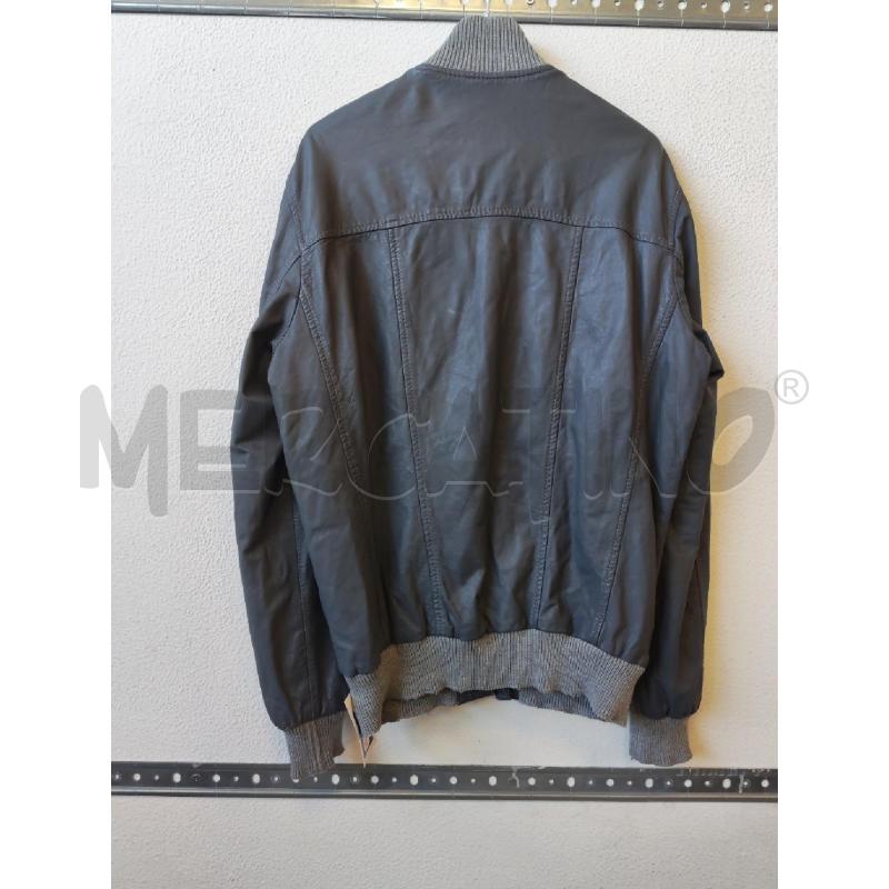 GIACCA UOMO ABITIFICIO PELLE GRIGIO  | Mercatino dell'Usato Albenga 2