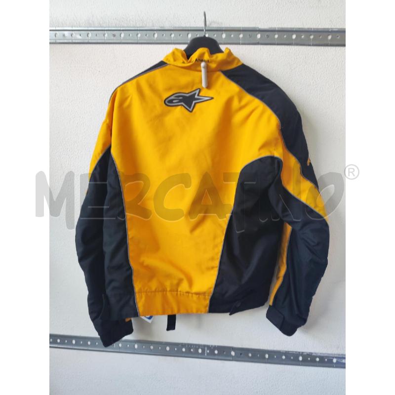 GIACCA UOMO MOTO ALPINESTAR GIALLA | Mercatino dell'Usato Albenga 2