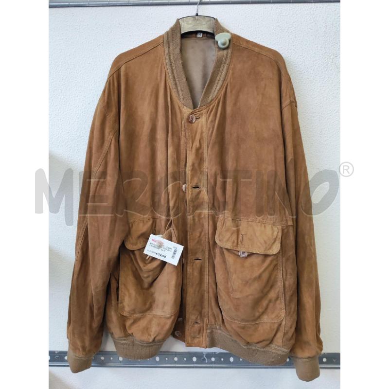 GIACCA UOMO VERA PELLE MARRONE  | Mercatino dell'Usato Albenga 1