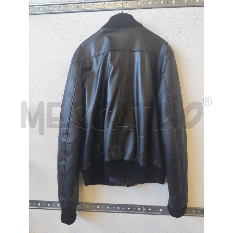 GIACCA UOMO VERA PELLE NERO ORWELL  | Mercatino dell'Usato Albenga 2