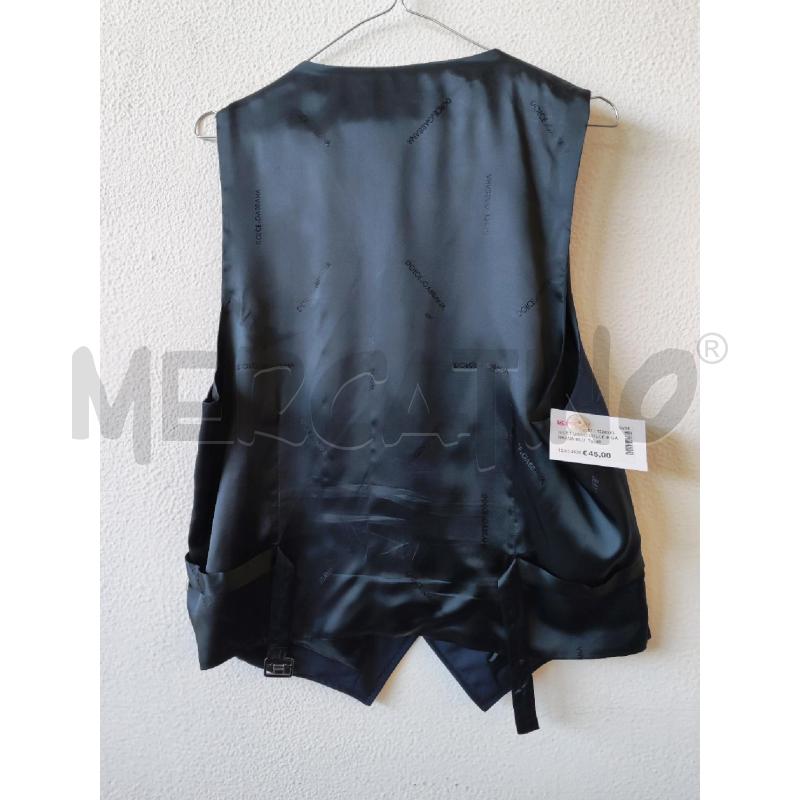 GILET UOMO DOLCE E GABBANA BLU | Mercatino dell'Usato Albenga 2