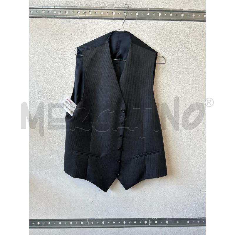 GILET UOMO GRIGIO LANA BOGGI  | Mercatino dell'Usato Albenga 1