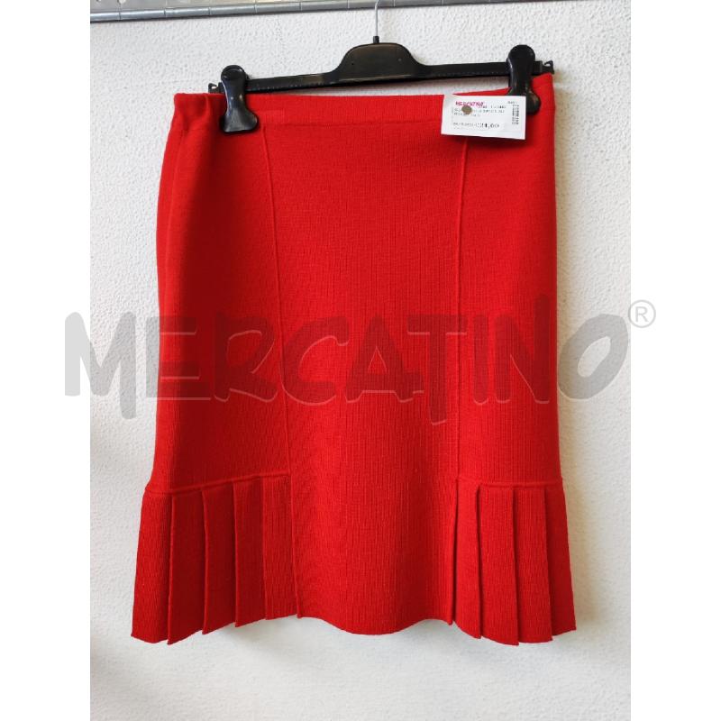 GONNA LUISA SPAGNOLI ROSSO | Mercatino dell'Usato Albenga 1
