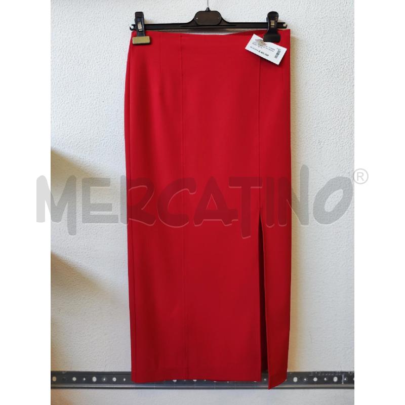 GONNA ROSSO PATRIZIA PEPE | Mercatino dell'Usato Albenga 1