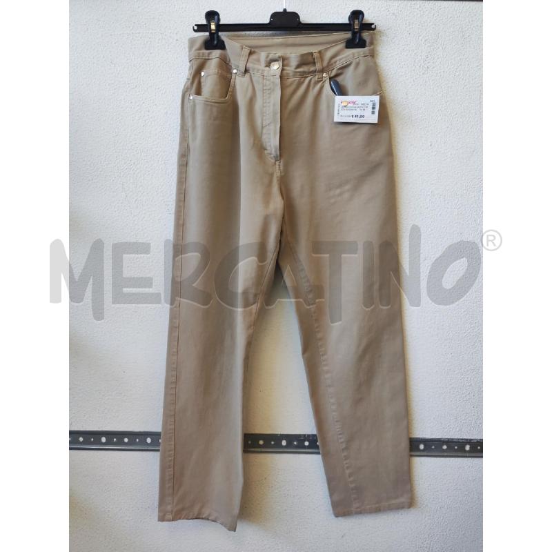 JEANS DONNA BEIGE PIAZZA SEMPIONE  | Mercatino dell'Usato Albenga 1