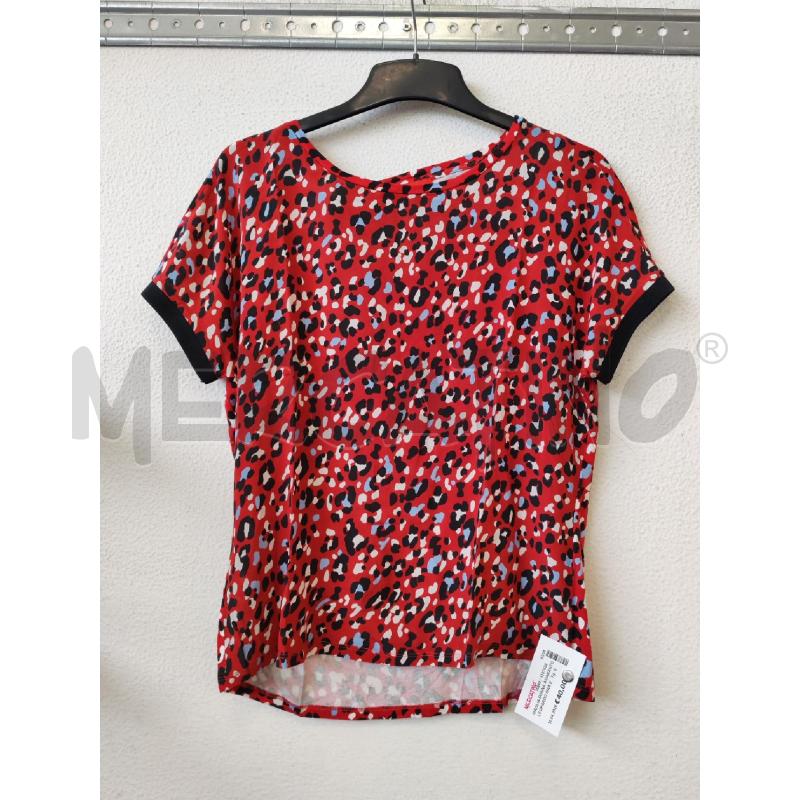 MAGLIA DONNA AMARANTO LEOPARDO MAX E CO  | Mercatino dell'Usato Albenga 1