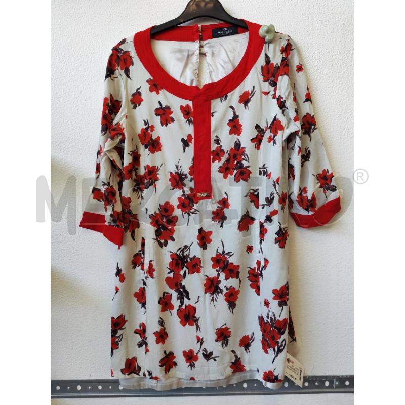 MAGLIA DONNA BIANCO ROSSO MARY DEPP | Mercatino dell'Usato Albenga 1