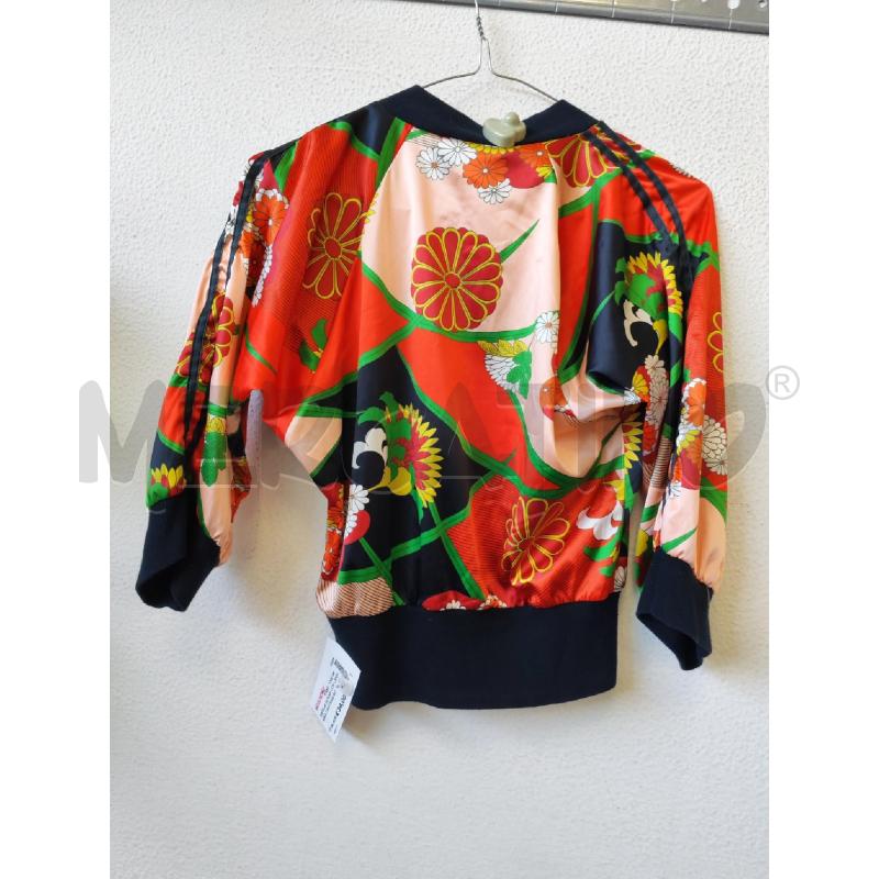 MAGLIA DONNA CON CERNIERA FANTASIA ROSA FIORI PINKO  | Mercatino dell'Usato Albenga 2
