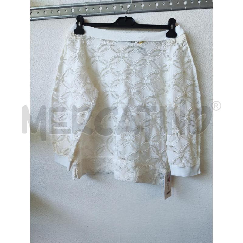 MAGLIA DONNA D EXTERIOR BIANCO  | Mercatino dell'Usato Albenga 1