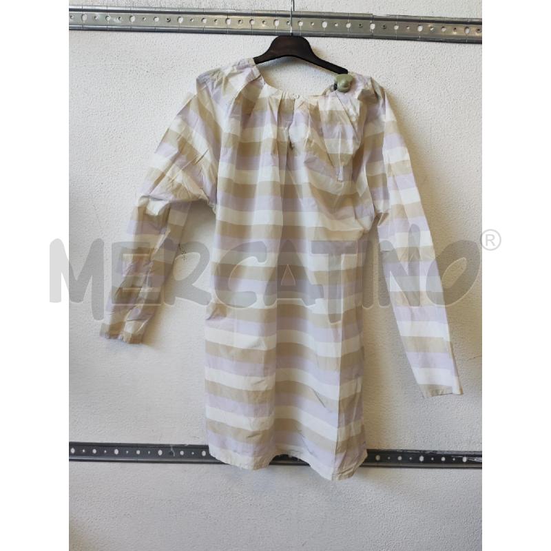 MAGLIA DONNA JILSANDER BEIGE BIANCO LILLA RIGHE | Mercatino dell'Usato Albenga 2