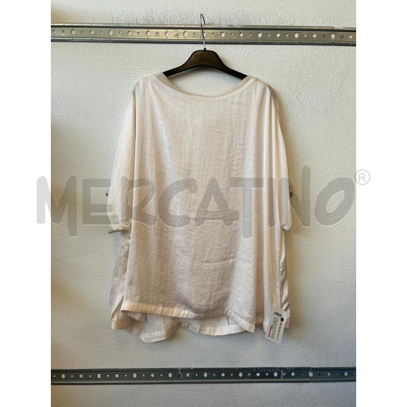 MAGLIA DONNA MANICA CORTA ROSA ELORA | Mercatino dell'Usato Albenga 1
