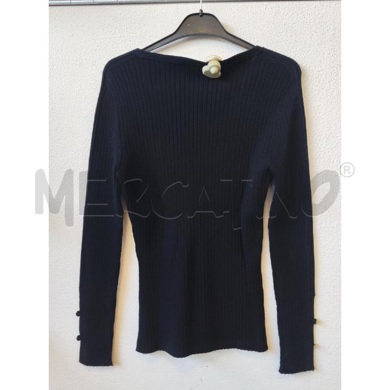 MAGLIA DONNA NERO CALATURA | Mercatino dell'Usato Albenga 2