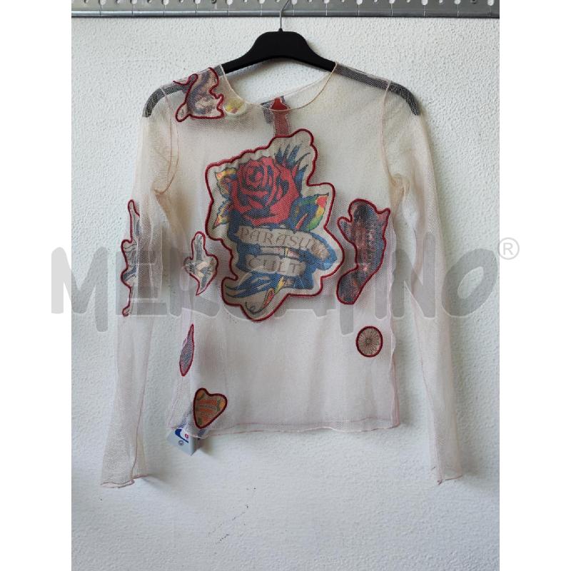 MAGLIA DONNA PARASUCO CULT TRASPRENTE ROSA | Mercatino dell'Usato Albenga 1