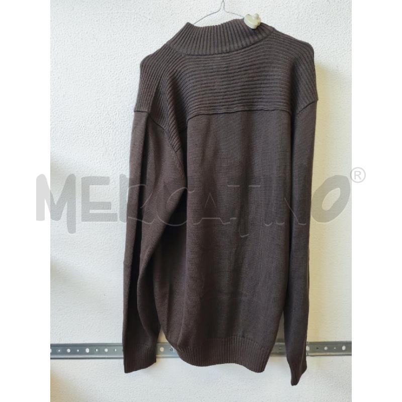 MAGLIONE UOMO TRUSSARDI JEANS MARRONE | Mercatino dell'Usato Albenga 2