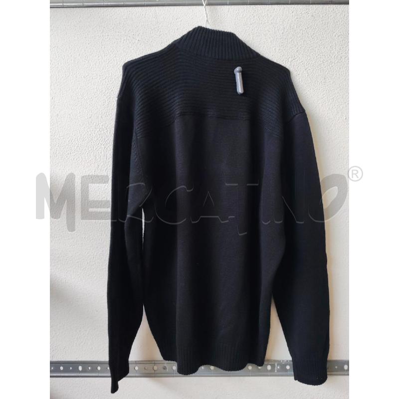 MAGLIONE UOMO TRUSSARDI JEANS NERO  | Mercatino dell'Usato Albenga 2