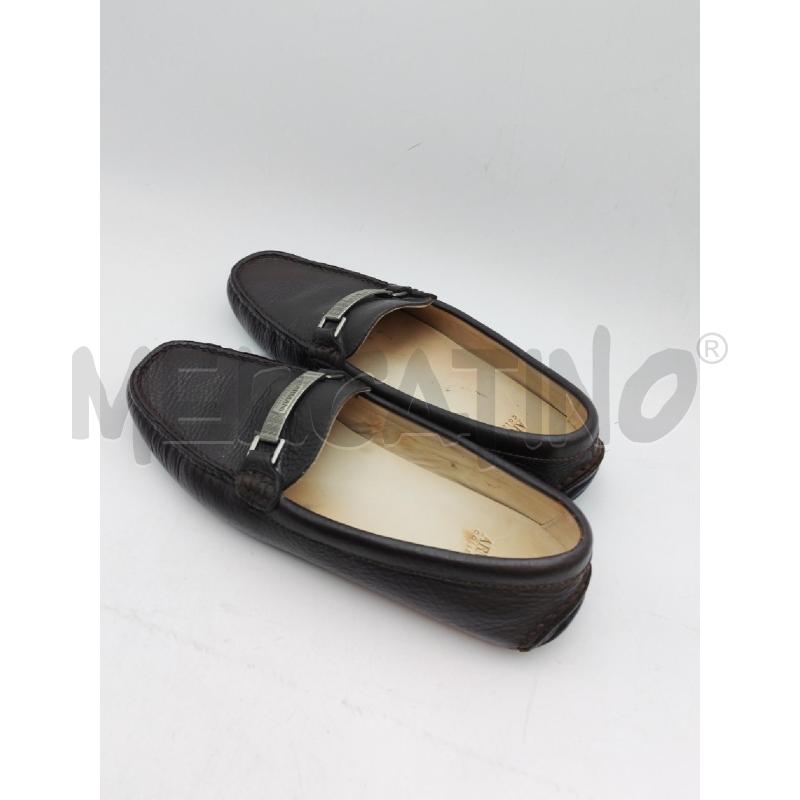 MOCASSINI PELLE UOMO MARRONE ARMANI COLLEZIONI  | Mercatino dell'Usato Albenga 3