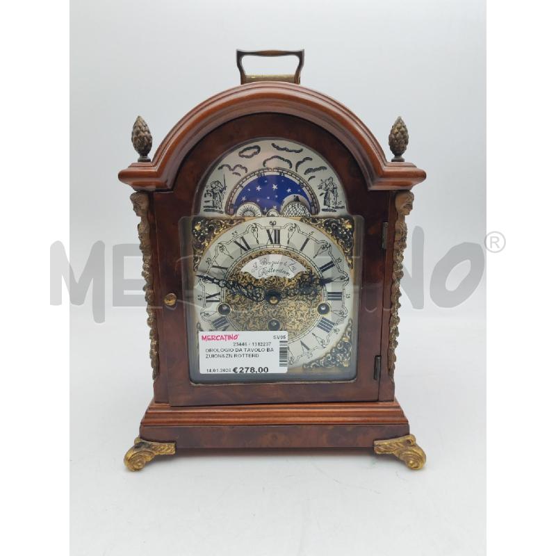 OROLOGIO DA TAVOLO BAZUION&ZN ROTTERDAM | Mercatino dell'Usato Albenga 1