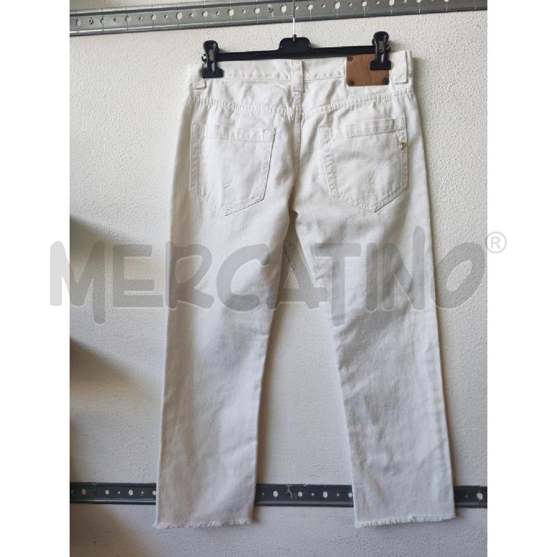 PANTALONE BIANCO DONDUP | Mercatino dell'Usato Albenga 2
