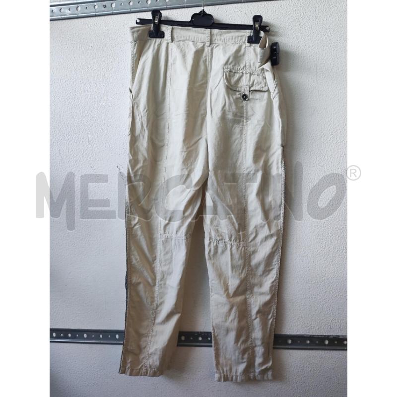 PANTALONE DONNA BEIGE STRASS LATO PINKO  | Mercatino dell'Usato Albenga 2