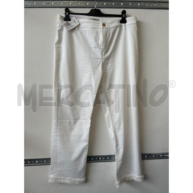 PANTALONE DONNA BIANCO 'S MAX MARA  | Mercatino dell'Usato Albenga 1