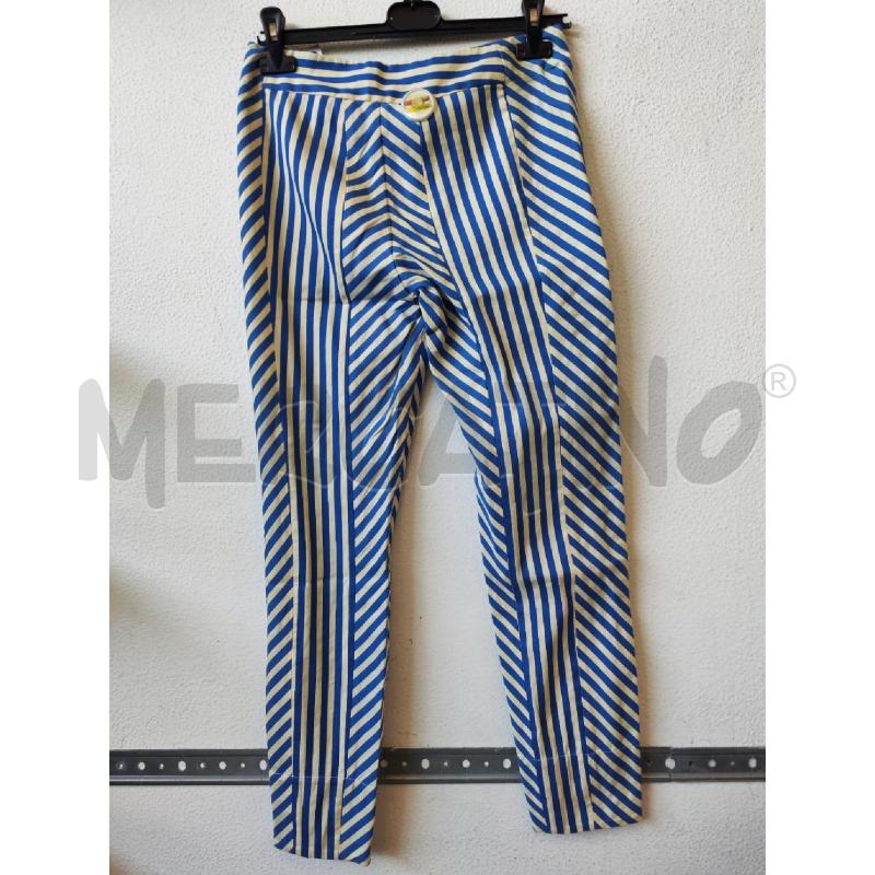 PANTALONE DONNA BLU BIANCO MARYLING  | Mercatino dell'Usato Albenga 2