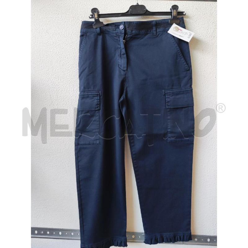 PANTALONE DONNA BLU CARGO SEVENTY | Mercatino dell'Usato Albenga 1