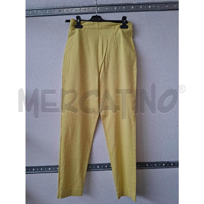 PANTALONE DONNA GIALLO ICEBERG | Mercatino dell'Usato Albenga 2