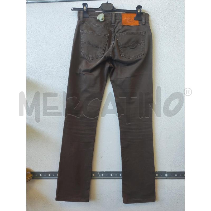 PANTALONE DONNA JACOB COHEN MARRONE | Mercatino dell'Usato Albenga 2