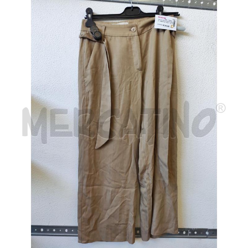 PANTALONE DONNA MORBIDO MARRONE PINKO  | Mercatino dell'Usato Albenga 1
