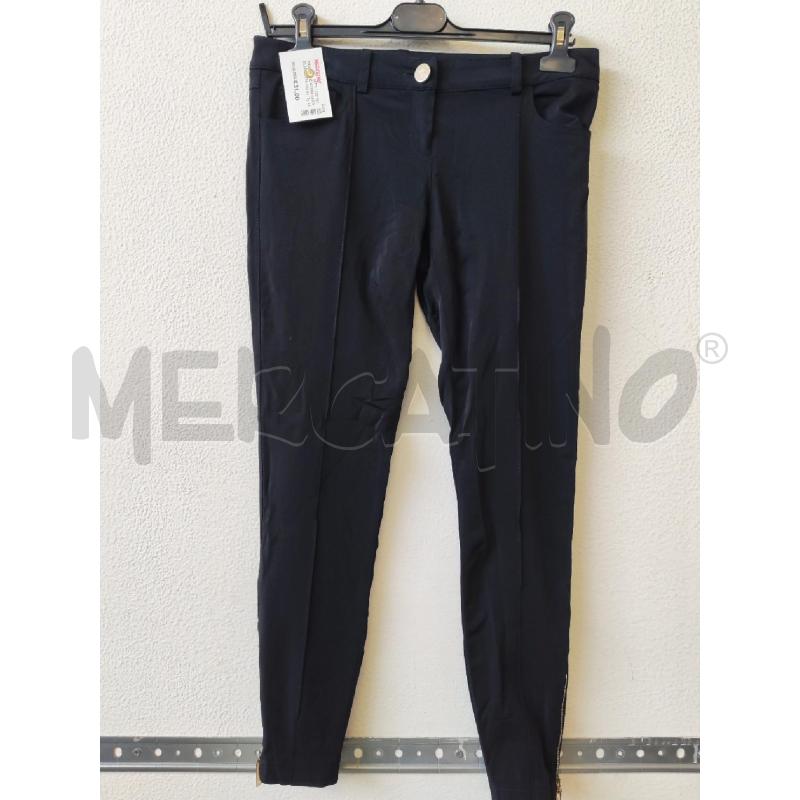PANTALONE DONNA NERO ELISABETTA FRANCHI | Mercatino dell'Usato Albenga 1